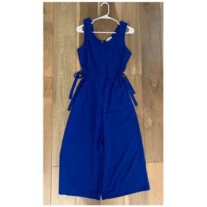 Elaine Rose Blue Jumpsuit